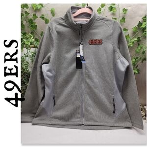 NWT NFL Womens Antigua San Francisco 49ers Full Zip Jacket